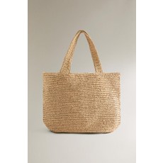 ZARA 자라 페이퍼 토트백 - 베이지 4710/700/102 137285