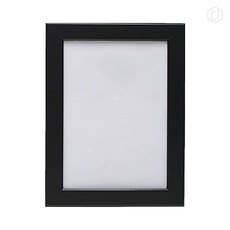 [하루셀렉] 흰색액자 액자프레임 피스크보 사진 액자 13x18cm, 블랙