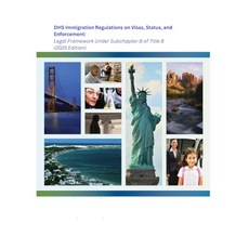 (영문도서)DHS Immigration Regulations on Visas Status and Enforcement: 8 CFR Part 245 Paperback, Liber Copia LLC, English, 9798349698101