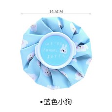 【LoVus】韓款可愛卡通冰袋冷熱敷袋 創意造型 舒緩疲勞 居家旅行必備, 1個, 動物小狗