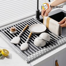 선반 롤 싱크롤 주방선반 18롤 주방 접이식 실리콘 식기건조대 드라잉 건조대 주방용품 싱크대 매트, 1개, 상세페이지 참조