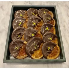 (*3월 4일 부터 순차배송!)[비쥬느와르/선물강추!!]오랑제뜨/오렌지정과/오렌지초콜릿/수제오렌지정과/수제 오랑제뜨/수제 디저트/오렌지 초콜릿/수제정과/50만 유튜버 픽, 250g, 1개