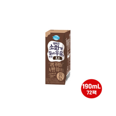 덴마크 소화가 잘되는 우유로 만든 초코우유 ()/팩우유/무배, 190ml, 1개