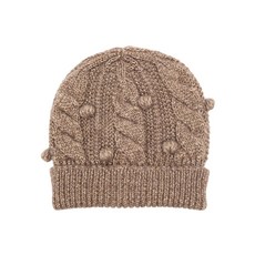 원피프틴 글리터 케이블 니트 비니