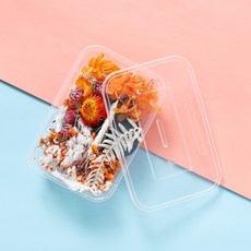 混合盒裝乾燥花 立體乾花 人造花 手作材料 滴膠 造景 許願瓶 店面居家擺設, 16號