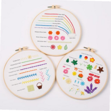 십자수 스티치 샘플러 3종세트 DIY 자수패키지 집콕_sa00145