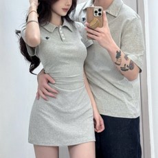 커플 시밀러룩 하와이안 휴양지 반팔 원피스 바캉스 긴팔 드레스 신혼여행 셔츠 패밀리룩 웨딩촬영