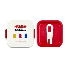 하리보 골드베렌 2단 런치박스, 레드, 1개