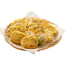 파르팜 깻잎들어간 동그랑땡 1kg 미니 육전 국산 돼지고기 고기완자, 1개