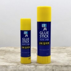 포에스 2배로 강한 초강력 글루스틱 원단 임시고정 고체풀, 1개, 무색 8g