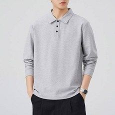 長袖polo衫男防寒修身大尺碼防風運動休閒透氣保暖長袖上衣工作衫高爾夫球衫打底衫翻領爸爸男款春秋天內搭男士長版寬鬆商務男裝polo衫發熱衣長袖t恤