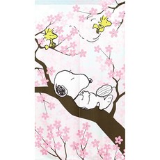 Noren Kobo 노렌코보 스누피 PEANUTS 노렌 가림막 85x150cm