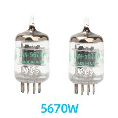 진공관 프리 튜브 업그레이드 GE5670W 5670 6N3 6H3N 396A 2C51, 1PAIR