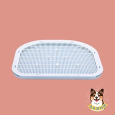 半圓形貓砂墊 落砂墊 貓墊 貓沙墊 貓咪墊 寵物墊 貓用品 半圓形墊子, 藍, 1個