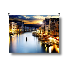 해룸 대형 패브릭 포스터 두꺼비집 가리개 페브릭 태피스트리 가림천 아트 행잉 초대형, 17.베네치아 야경