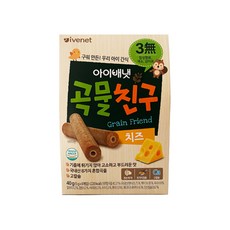 아이배냇 곡물친구, 치즈, 40g, 1개