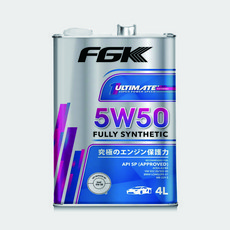 FGK Ultimate 5W-50超強添加劑全合成機油4公升，全合成配方，有效清潔積碳，適用多種車型, 5W50, 1個, 4L