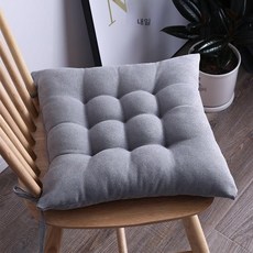 가려거든 편안한 스트랩 사무용 의자 학생 운전 연습용, 순웨이 두꺼운형 45x45cm, 스노우 벨벳 그레이, 1개