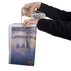 제이엘고급신문지물붓기 1개입 신문지에 물부어도 젖지않는마술, 1개