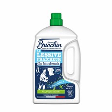 Briochin 碧歐馨 法國製造 淨白洗衣精 2.27L, 1個, 藍牌 小蘇打清香洗衣精 超商限重1瓶