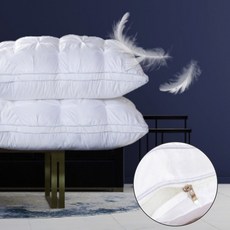 꿀잠 마이크로화이버 호텔베개 푹신한 빨아쓰는, mod 호텔 베개 본품 650G_추가없음