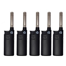 생활애 미니러블리 캔들 라이터 향초 양초 가스점화기, 5개