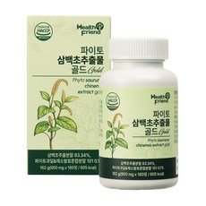 헬스프랜드 파이토 삼백초 추출물 골드, 1개, 180정