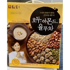 담터 호두아몬드율무차 160t, 18g, 160개입, 1개