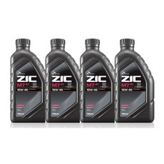 4행정 오토바이 오일 SK ZIC M7 4T 1L, 4개