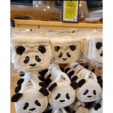 可愛熊貓 愛寶樂園 睿寶 輝寶, 1個, 福寶抽繩袋（現貨