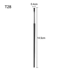 아이 메이크업 브러쉬 아이 디테일 브러쉬 작은 테이퍼 브러쉬 아이 섀도우 강조 부드러운 머리카락 플라스, 05 T28