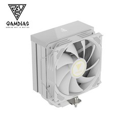 GAMDIAS 玻瑞斯 BOREAS M2-51D WH 極致散熱 白色 高效散熱 靜音風扇 相容多款CPU, 1個
