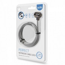 엑토(ACTTO) NBL-03 노트북 도난방지 케이블/잠금장치, 상세페이지 참조