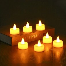 LED 양초 캔들 초 촛불 전자초 티라이트 전기 건전지 조명 미니 인테리어, 상세페이지 참조