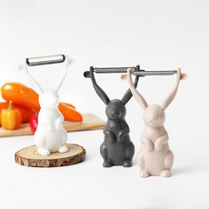 스탠딩 감자칼 세워놓는 귀여운 토끼 필러, 1개