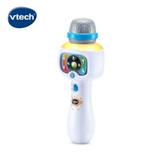 Vtech 兒童歡唱藍芽麥克風(2色) 聲光玩具 藍芽 麥克風 變聲 擴音 兒童麥克風 卡拉OK 歡呼 音效 掌聲 閃爍, 閃亮白, 1個