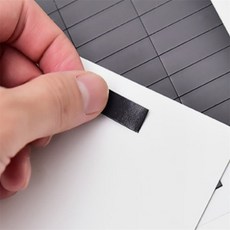 트윙클 조각 고무자석판 고무롤자석, 30 x 10mm (75P)