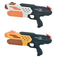 Lara Kids優質水泵水槍水槍水箱 850ml, 1 個白色和 1 個黃色