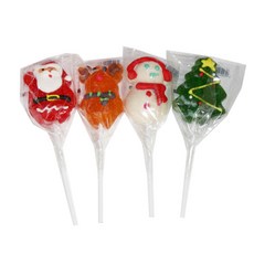 크리스마스 젤리 롤리팝, 4개, 40g