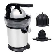 PRINCESS CitrusFlex多功能榨汁機，雙榨汁頭設計，100W強勁馬達，600ml大容量，防滴漏壺嘴，BPA Free, 不鏽鋼色, 201866