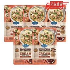 오늘출발 폰타나 투움바 그릴드 머쉬룸 크림 싱글 파우치 파스타소스, 130g, 5개