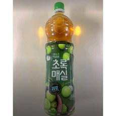 웅진 초록매실 제로 페트 업소용/가정용 랜덤, 12개, 1.5L