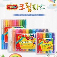 동아 크림파스, 6색, 1개