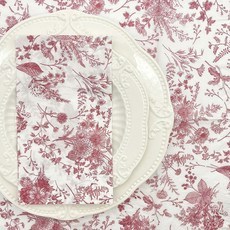 오릴리 디자인 냅킨 핑크가든 40cm 33cm 25cm 3종, M 33cm 40매입(2팩), 2세트, 20개입