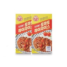 오뚜기 지중해산 토마토 하이라이스 고형 200g 2개, 3세트