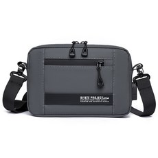 CQGD 남성 캐주얼 방수 크로스백 미니백