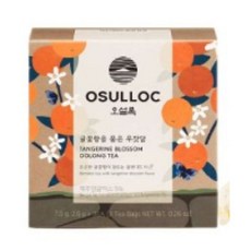 (정품) 오설록 귤꽃향을 품은 우잣담 3입 피라미드 티백, 2.5g, 3개입, 1개