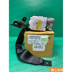 (汽車零件專家)豐田 CROSS 1.8 2020- 年 右後外 73360-0A060-C0 安全帶 安全帶總成 原廠, 1個