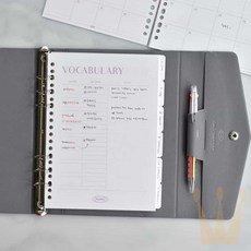 라온지니 패드 A5 리필지 20종 A5속지 다이어리리필속지 6공속지, 05 프리