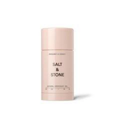 SALT & STONE 鹽石體香膏 無鋁體香膏 1個 檜木佛手柑 敏肌適用, 新包裝-檜木佛手柑 敏肌適用 ,75g, 75g